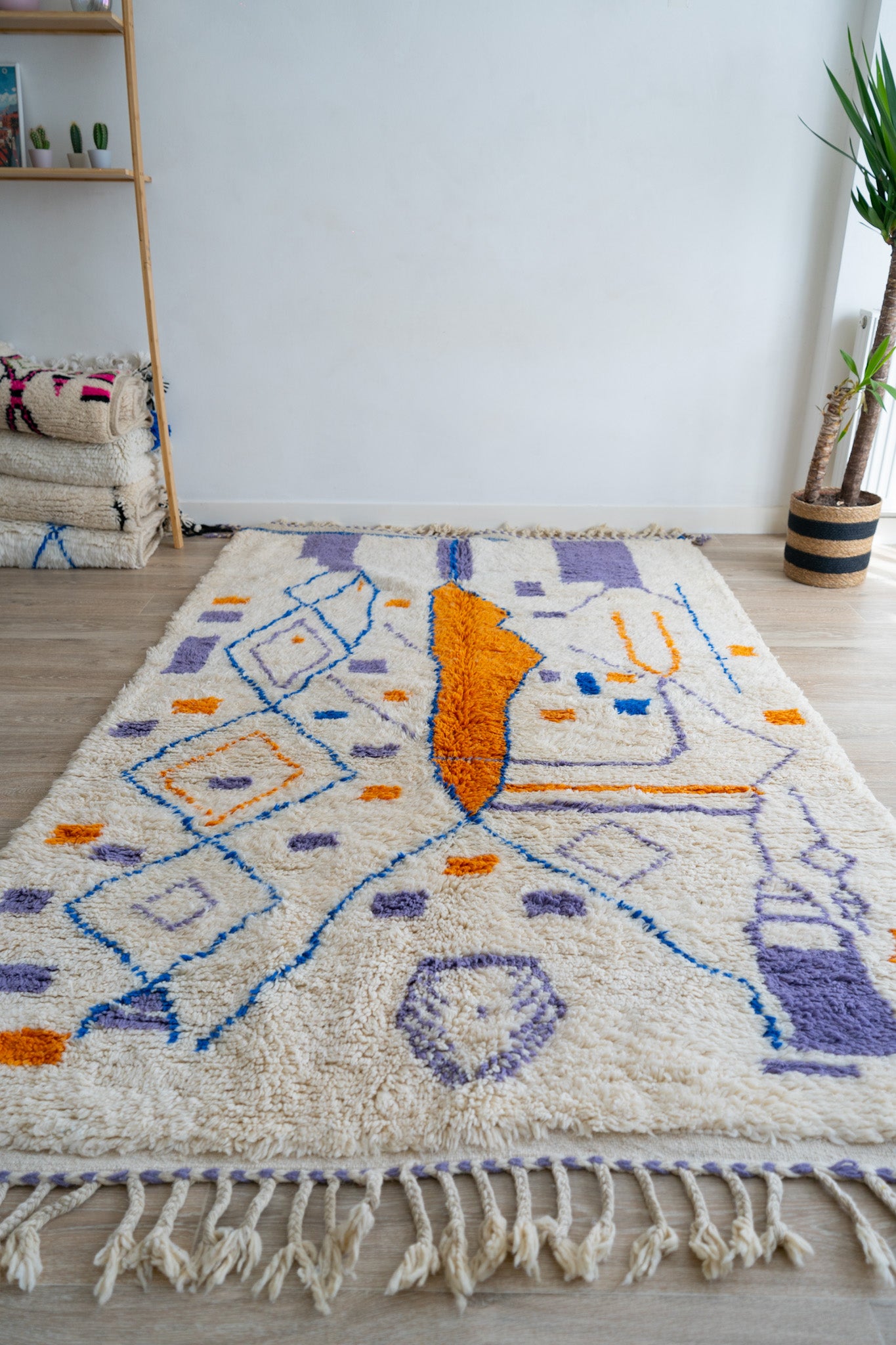 Tapis berbère coloré - 264 x 153cm / AZ107