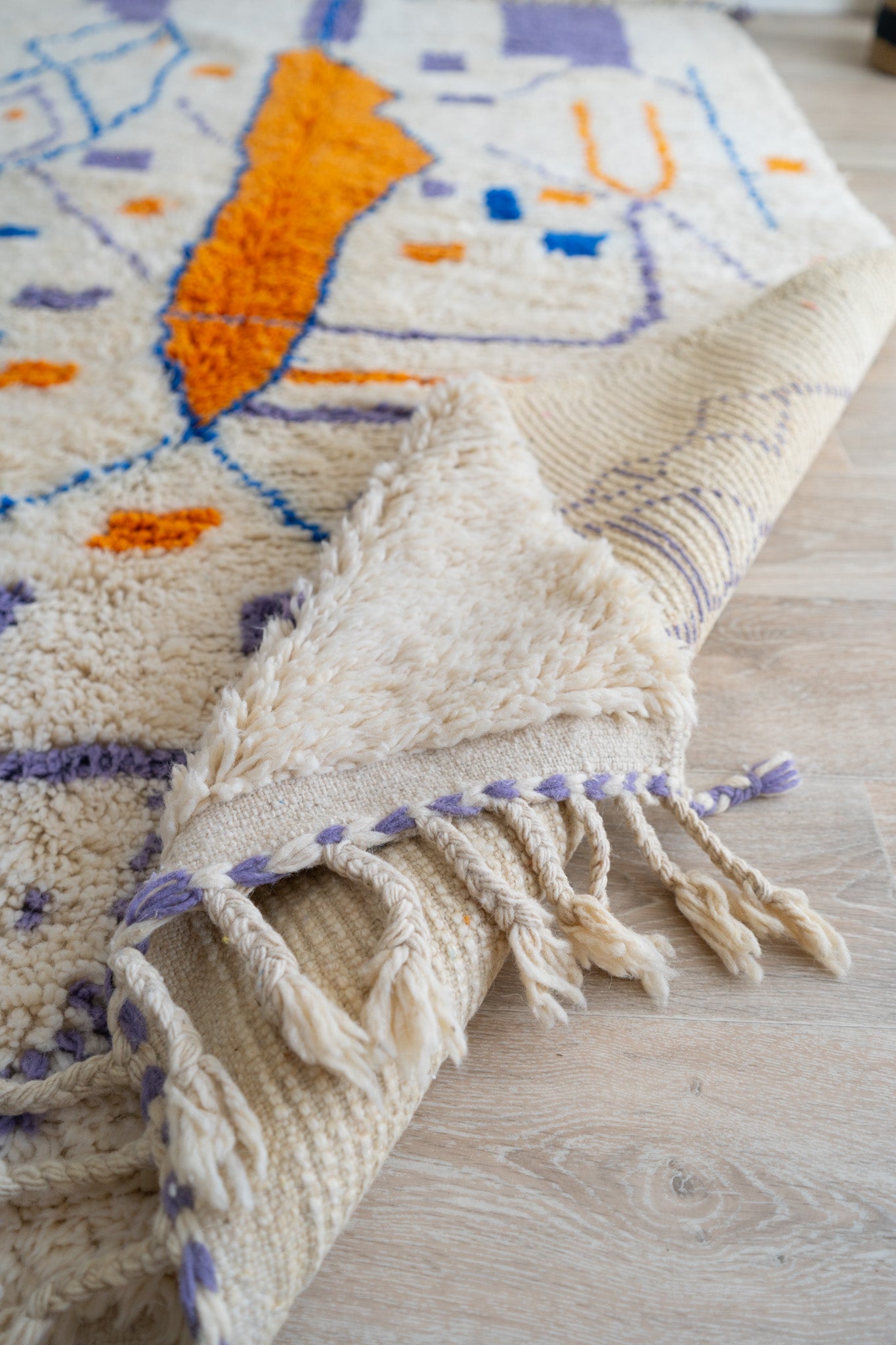 Tapis berbère coloré - 264 x 153cm / AZ107