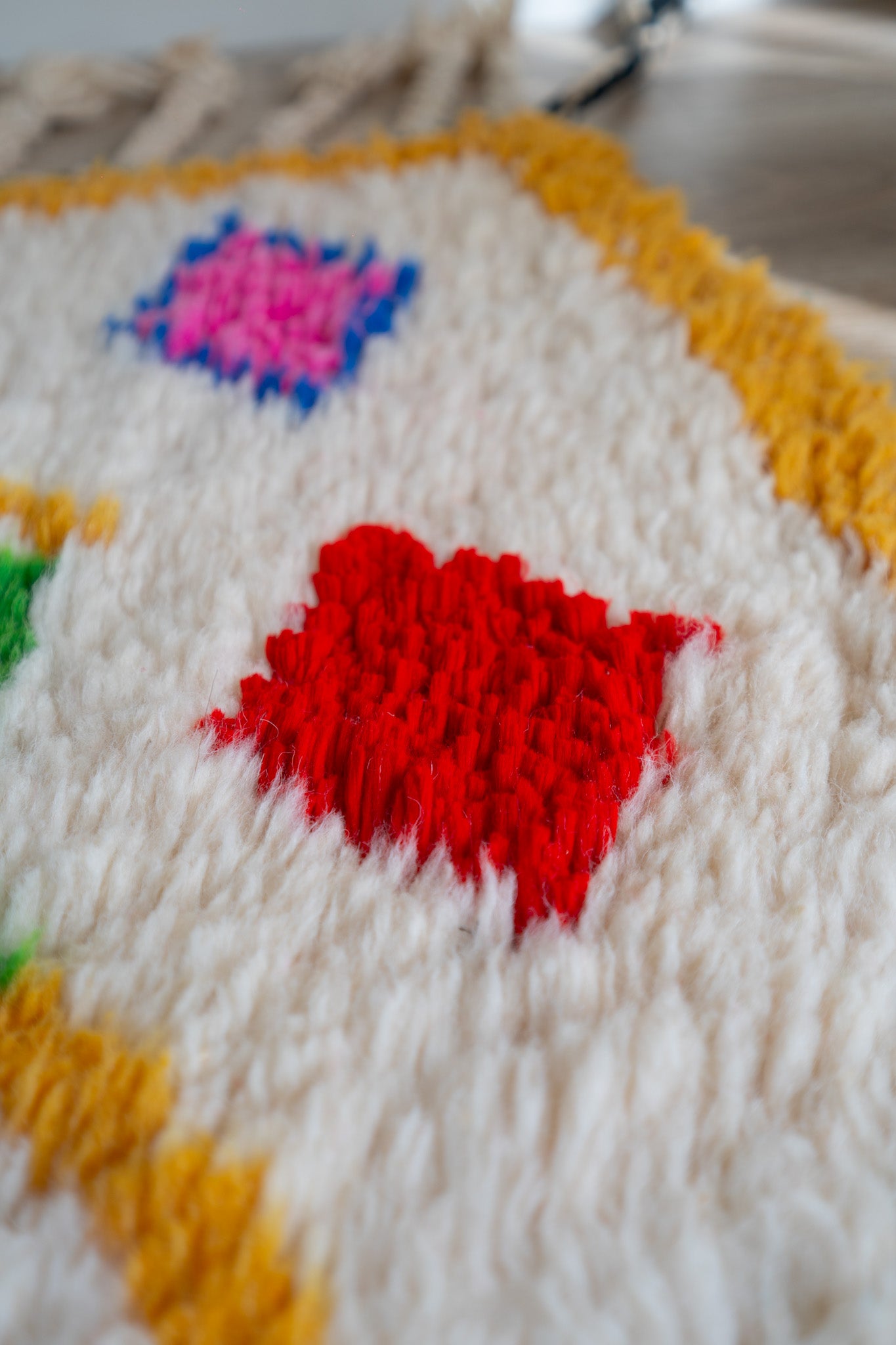 Tapis berbère coloré - 292 x 158cm / AZ106