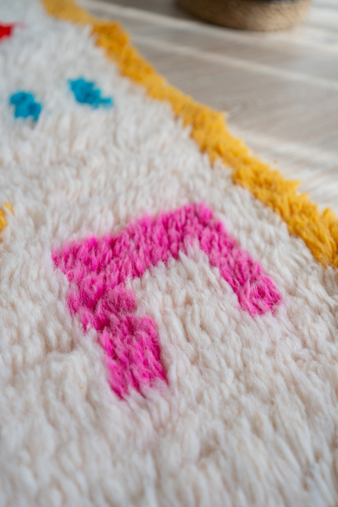 Tapis berbère coloré - 292 x 158cm / AZ106