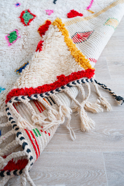 Tapis berbère coloré - 292 x 158cm / AZ106