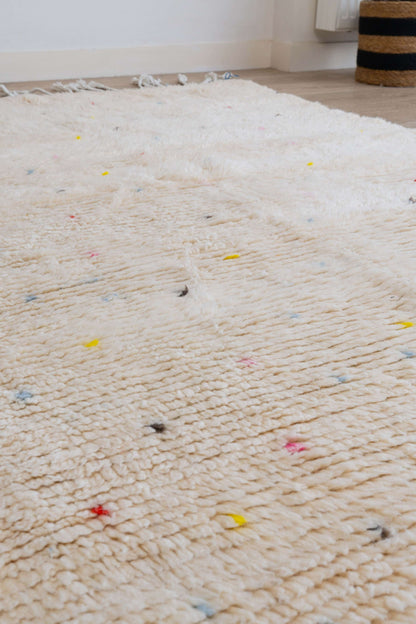Tapis berbère à pois multicolores- SM104