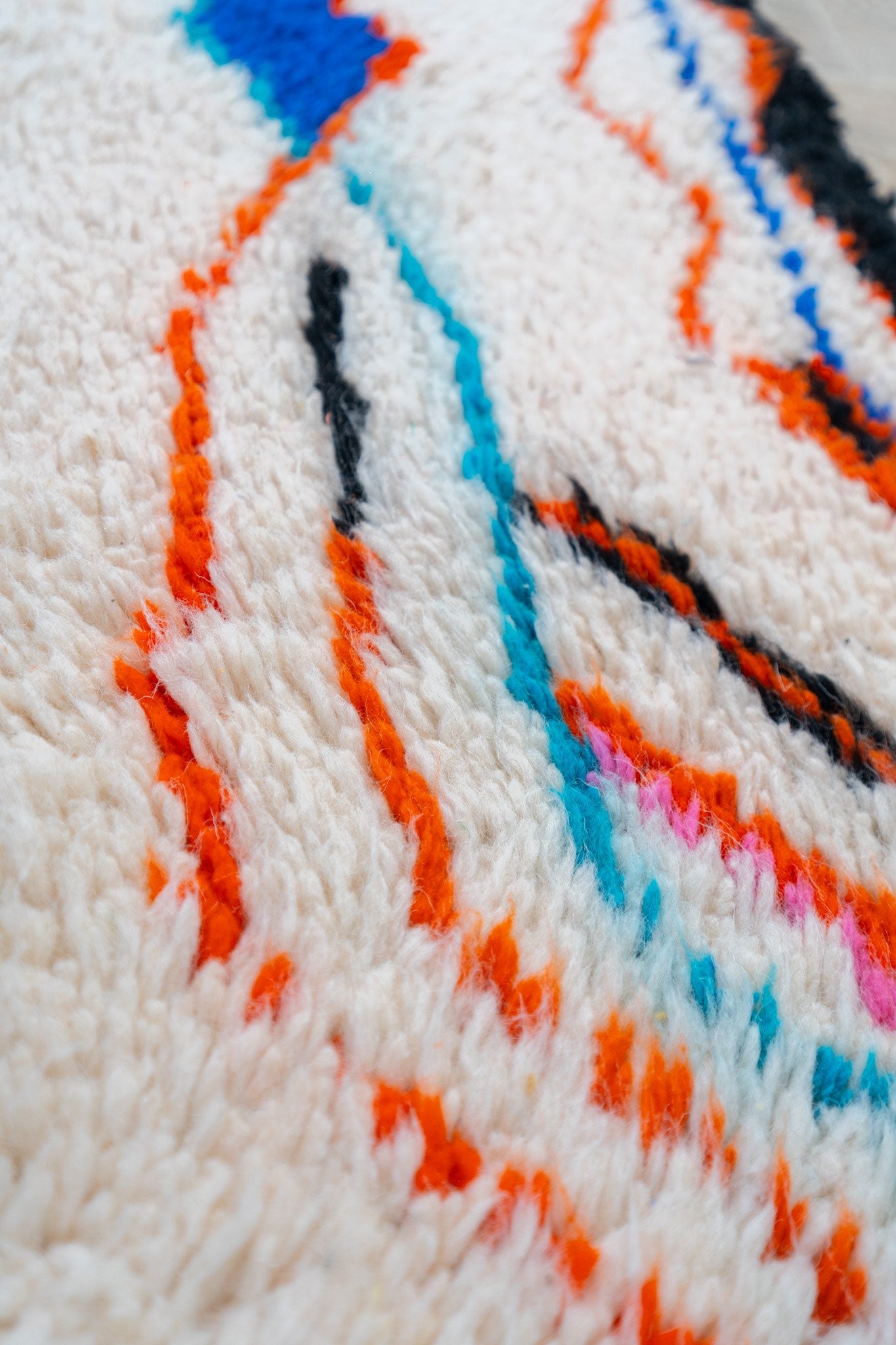 Tapis berbère coloré - 160 x 105cm / AZ105