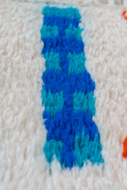 Tapis berbère coloré - 160 x 105cm / AZ105