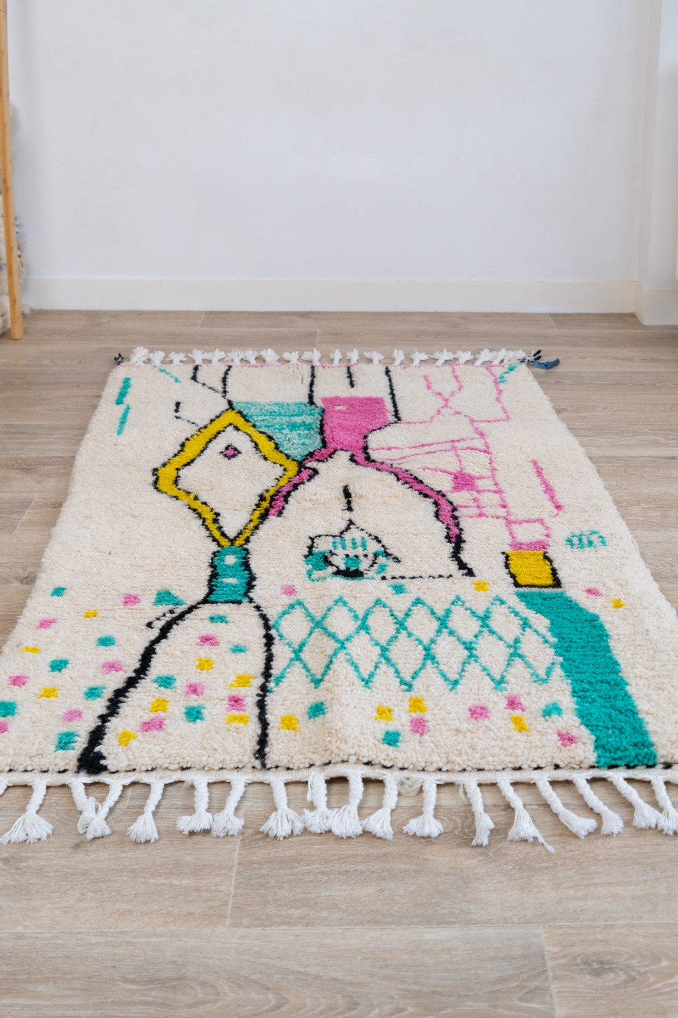 Tapis berbère coloré - 165 x 100cm / AZ104