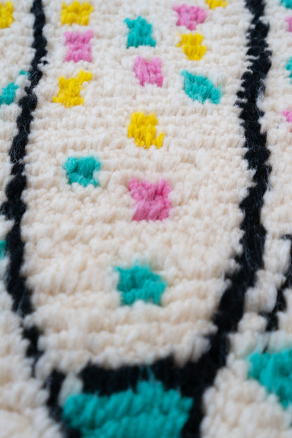 Tapis berbère coloré - 165 x 100cm / AZ104