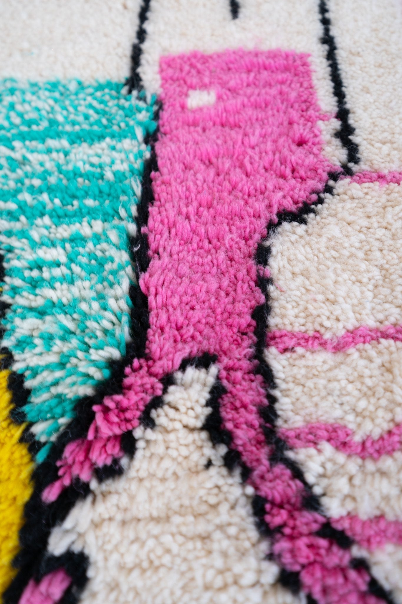 Tapis berbère coloré - 165 x 100cm / AZ104