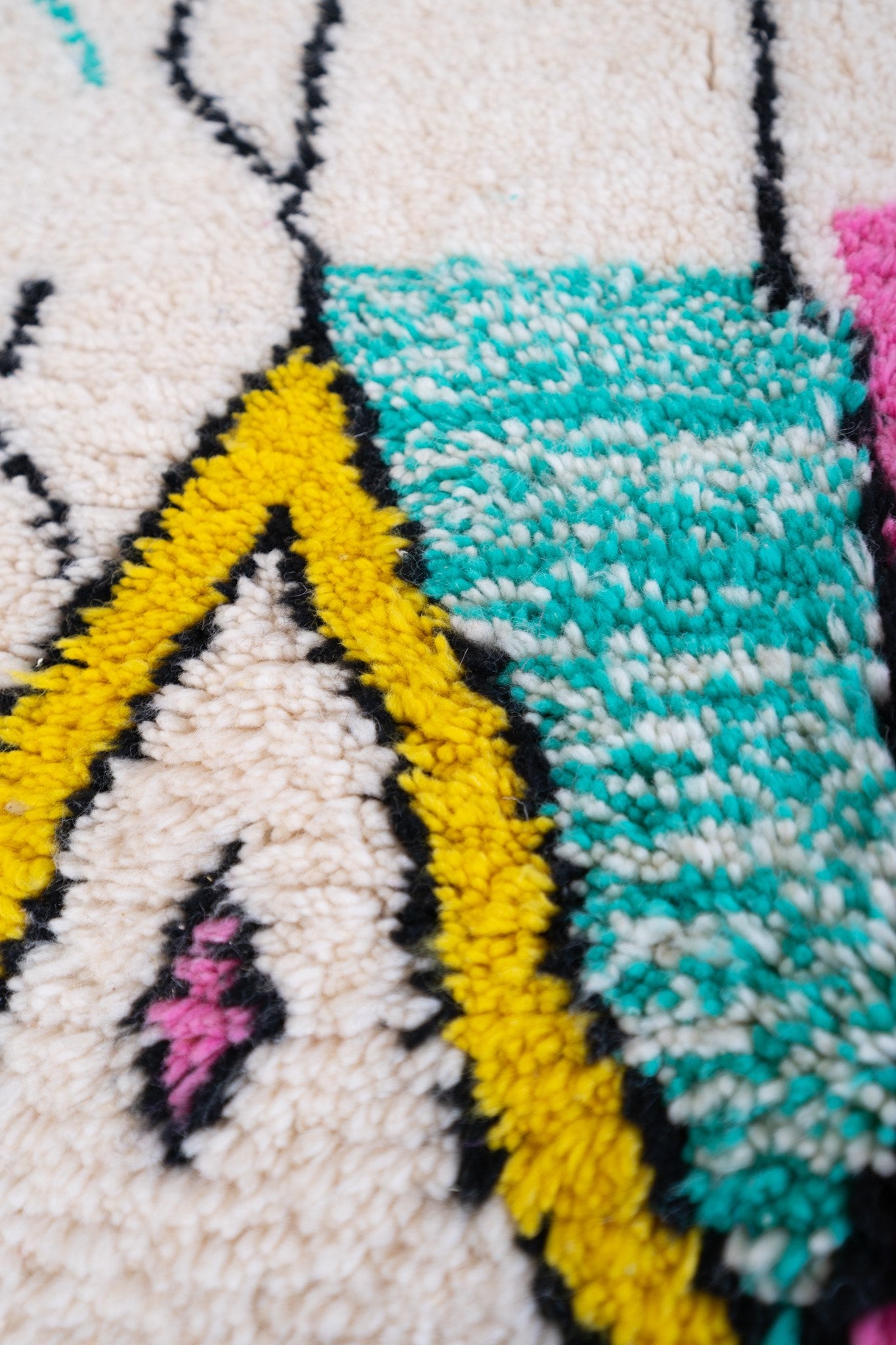 Tapis berbère coloré - 165 x 100cm / AZ104