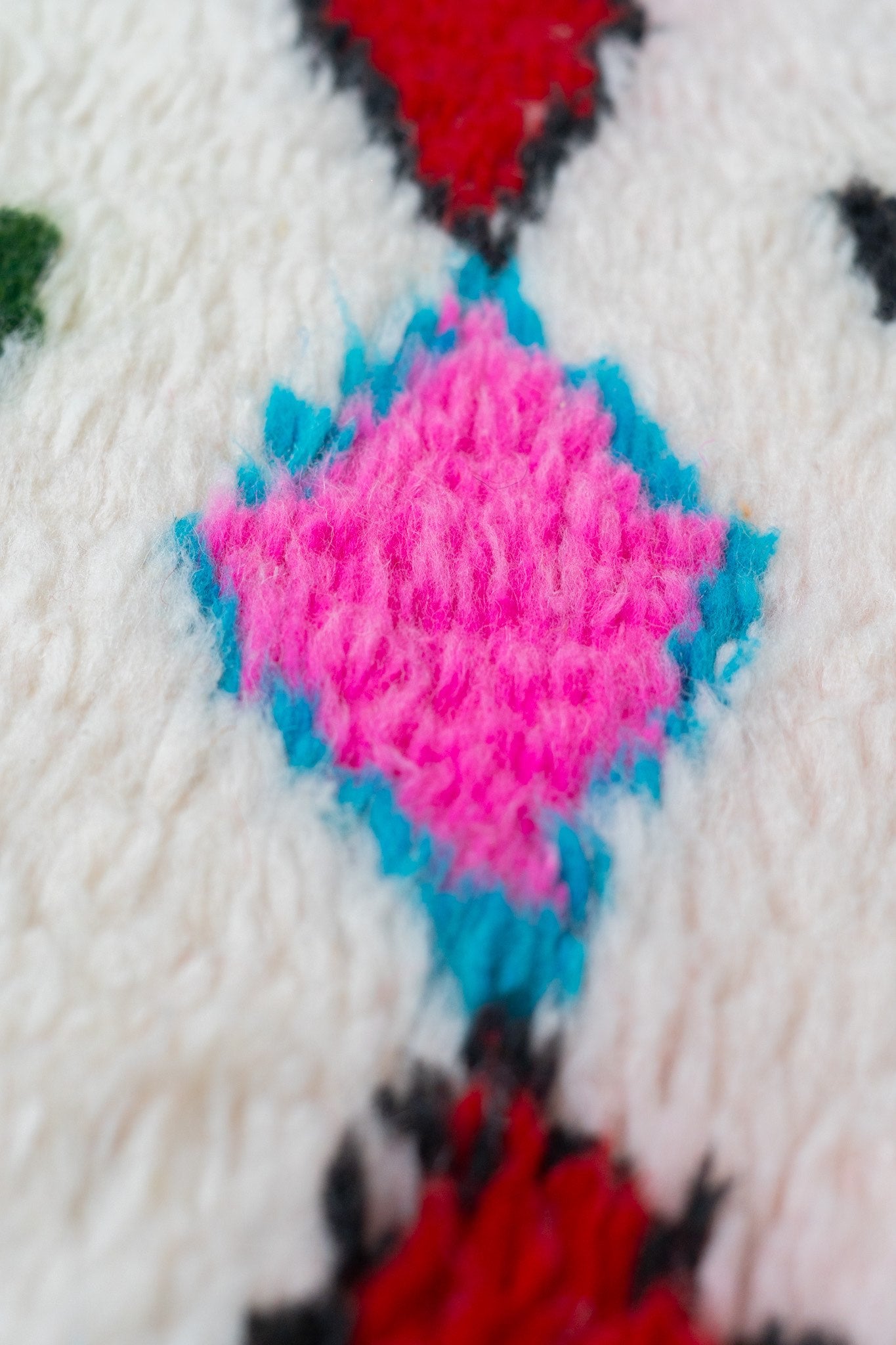 Tapis berbère coloré - 210 x 120cm / AZ102