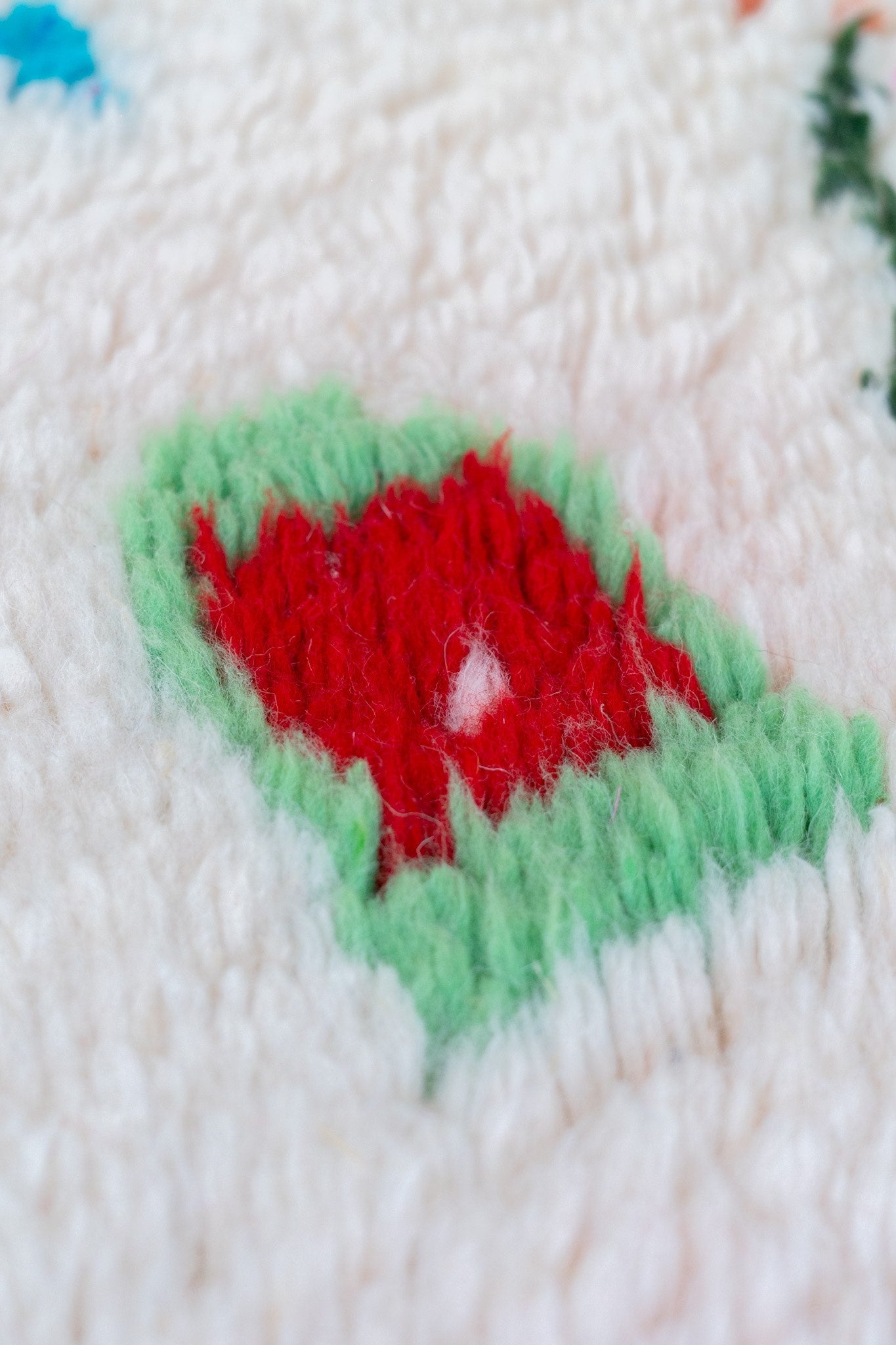 Tapis berbère coloré - 210 x 120cm / AZ102