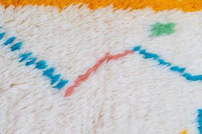 Tapis berbère coloré - 210 x 120cm / AZ102