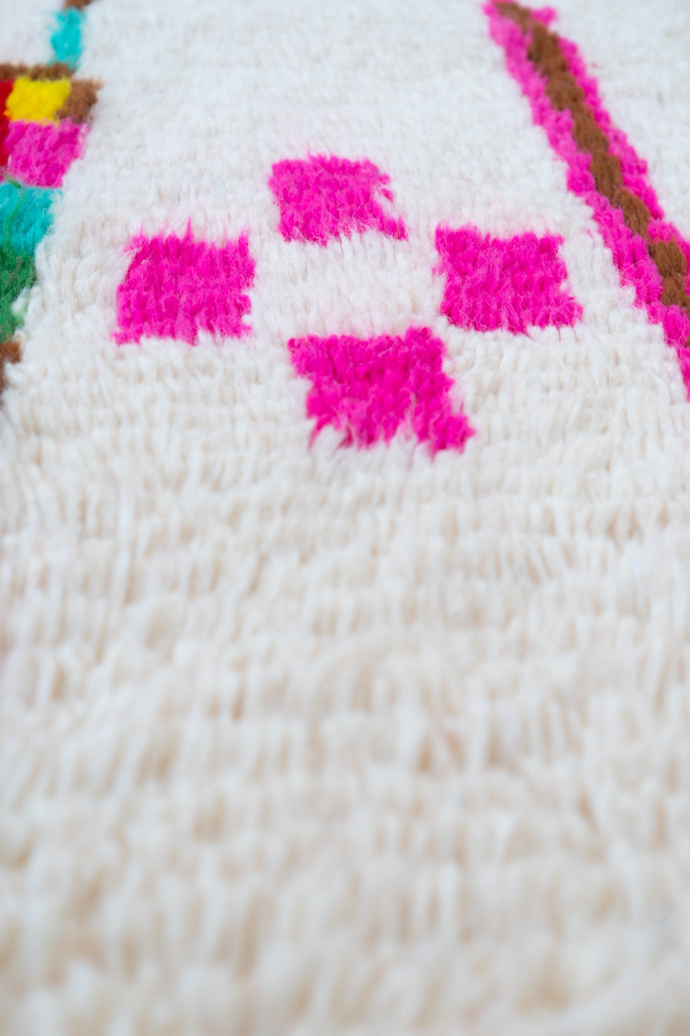 Tapis berbère coloré - 215 x 99cm / AZ103