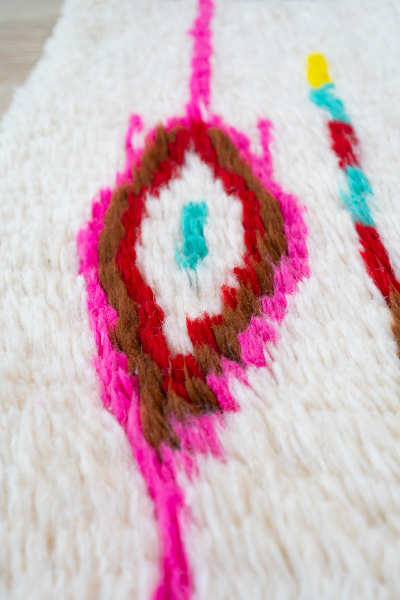 Tapis berbère coloré - 215 x 99cm / AZ103