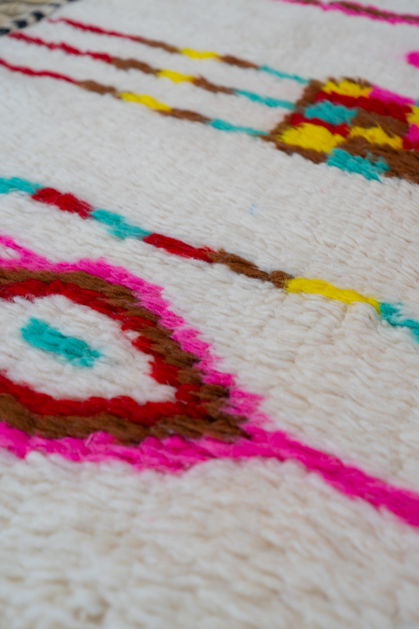 Tapis berbère coloré - 215 x 99cm / AZ103