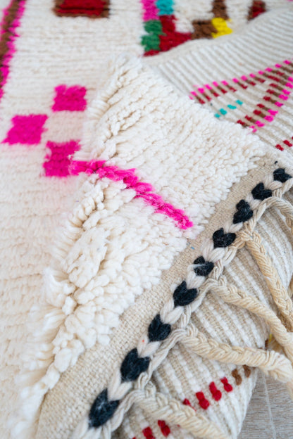 Tapis berbère coloré - 215 x 99cm / AZ103