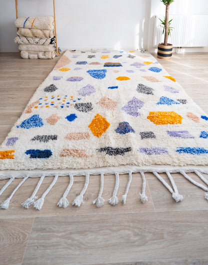 Tapis berbère coloré - 292 x 160cm / B102